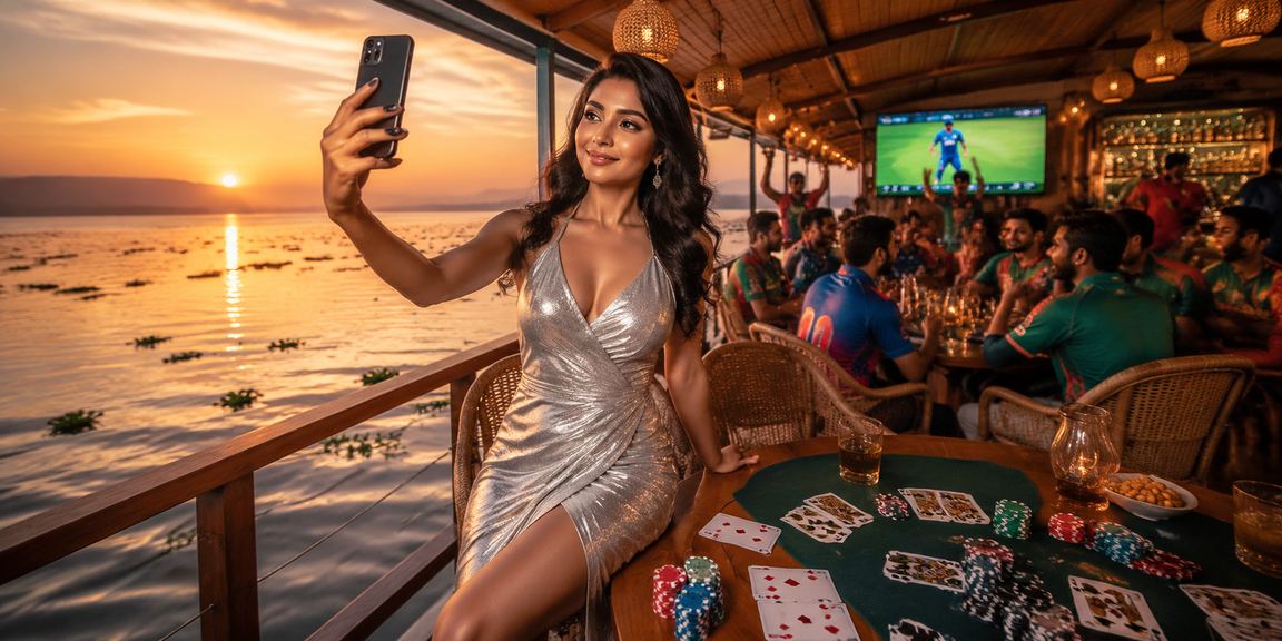 বাংলাদেশে ক্রিকেট বেটিং উপভোগ করছেন একজন ব্যবহারকারী